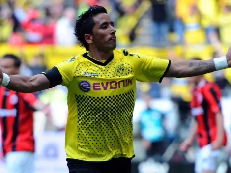 Lucas Barrios: "Dortmund quiere jugar un amistoso de leyendas contra Colo Colo"