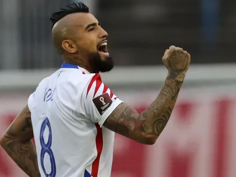 Con gol de Vidal chile está empatando en Venezuela