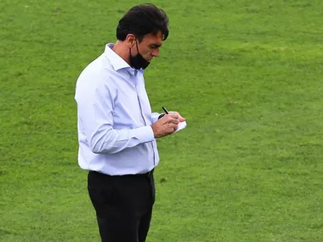 El plantel que entrena a esta hora en el Monumental