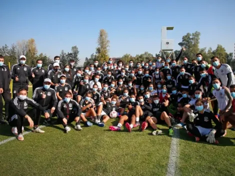 Colo Colo femenino y masculino comparten entrenamiento