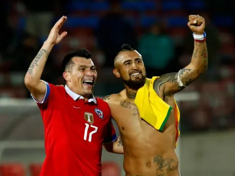 Gary Medel muestra a Arturo Vidal hospitalizado