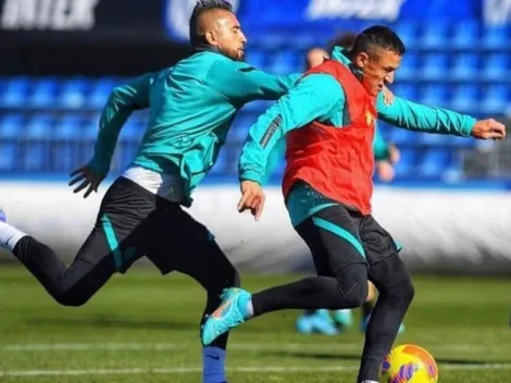 La potente arenga de Vidal a Alexis que ilusiona al Inter y la Roja