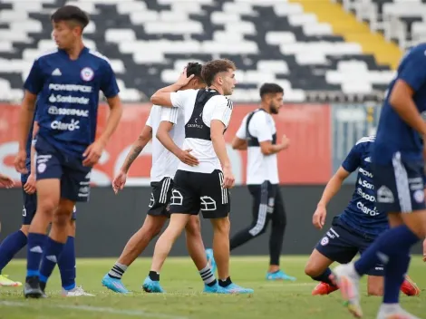 Colo Colo golea a la Roja Sub20 en amistoso a puertas cerradas