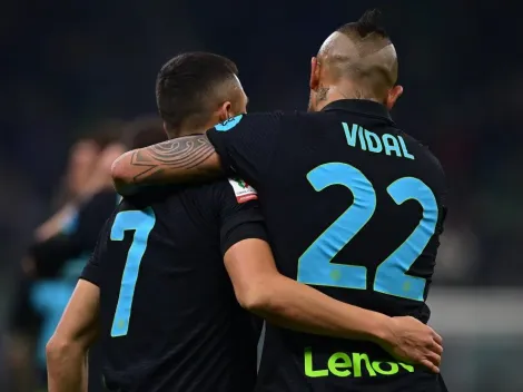 Inter formará sin Vidal ni Alexis ante el Milan por la semifinal de la Copa Italia