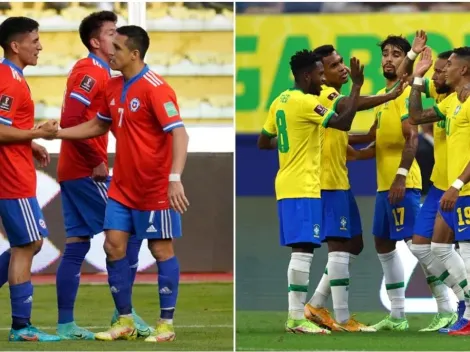 ¿A qué hora juega Chile vs Brasil por Eliminatorias?