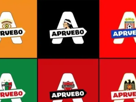 ANFP condena uso de escudos de equipos en campaña para el Plebiscito
