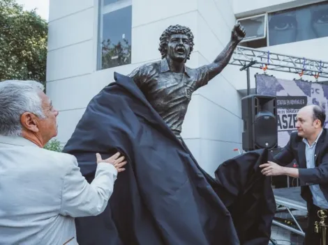 Las mejores imágenes de la estatua de Caszely