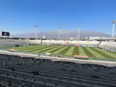 ¡Una alfombra! Así luce la cancha del Estadio Monumental