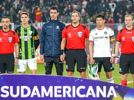 Repiten nacionalidad de árbitros para la vuelta Colo Colo vs América MG