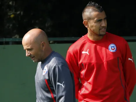 Sampaoli se refiere a polémicos dichos de Vidal en su contra