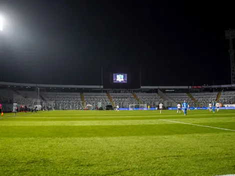 Así quedó la cancha del Monumental tras el partido de Colo Colo Fem