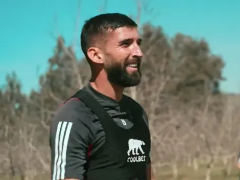 Espectacular definición de Amor en entrenamiento de Colo Colo