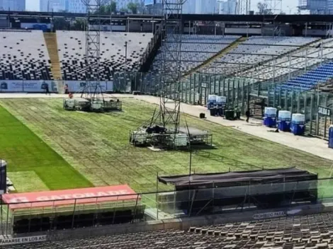 Patricio Yáñez indignado por el estado de la cancha