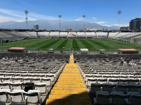 Fotos: Así luce la cancha del Monumental a horas del partido