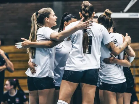 Las Albas cierran el año con un gran triunfo en la Liga A1 de vóleibol