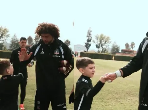 ¡Colo Colo cumple el sueño del pequeño Joaquín!