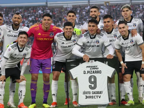 Colo Colo realiza homenaje en despedida de Damián Pizarro