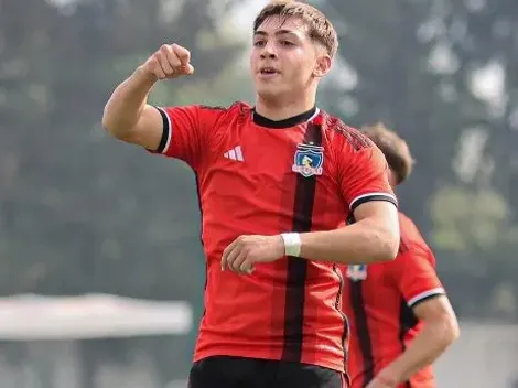 ¡Fidel Tourn debuta con un golazo en la Sub 18 de Colo Colo!