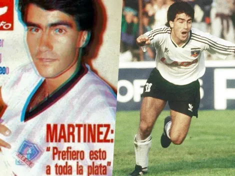 La gran entrevista de Rubén Martínez en su arribo a Colo Colo en 1990