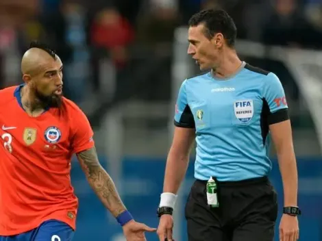 "Otra vez robando": Vidal estalla contra el arbitraje de Roldán