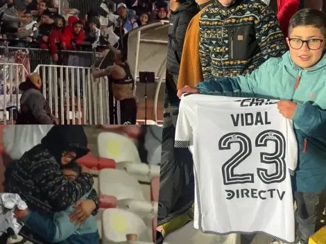 "Te quiero": El tierno mensaje del niño que recibió la camiseta de Vidal