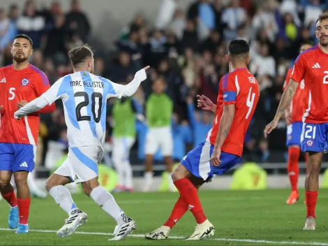 Chile sufre dura derrota 3-0 frente a Argentina