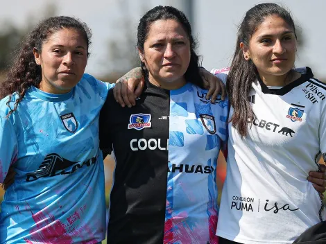 Son colocolinas, jugaron en contra y tuvieron a su mamá en la tribuna