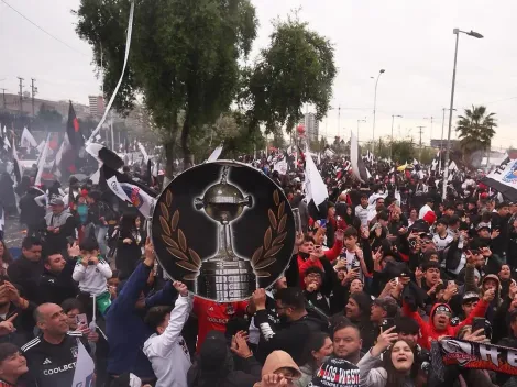 El gran recibimiento de los hinchas a Colo Colo en el Monumental