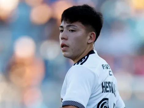 Leandro Hernández le da un respiro a Colo Colo con los minutos Sub 21