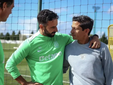 Fernández es recibido como un rey en su visita al Sporting Lisboa