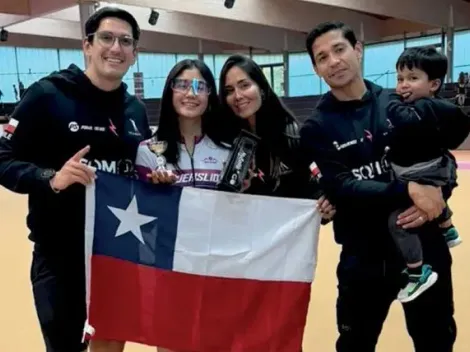 Hija de Matías Fernández conquista Alemania gracias al patín carrera