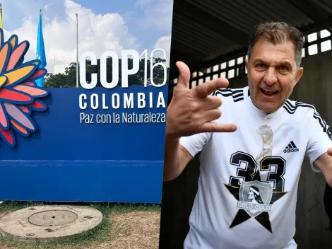 Mosa cierra su exposición en la COP 16 con particular frase colocolina