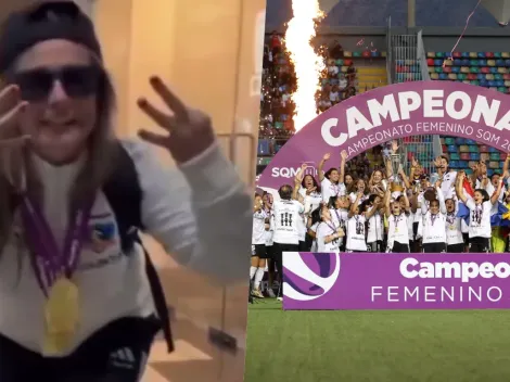 Como Almirón: El alocado festejo de Tati Silveira tras ganar el título