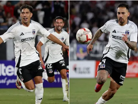 Javier Correa aplaude el debut goleador de su "socio" en Colo Colo