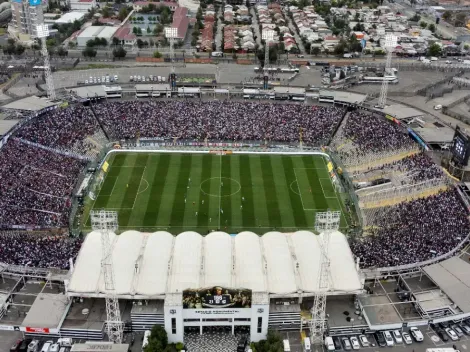 Con Almirón presente: El intenso trabajo de Colo Colo en la cancha del Estadio Monumental