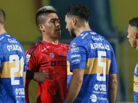 Ramiro González le da en el suelo a la U de Chile