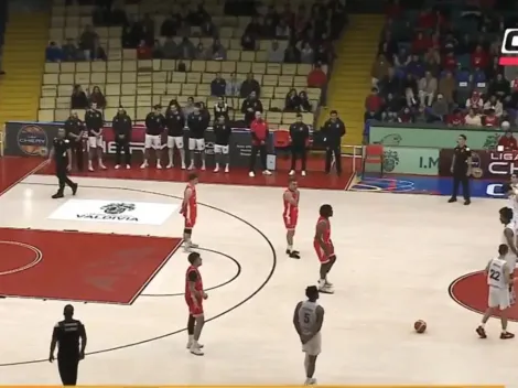Colo Colo básquet realiza hermoso gesto homenaje por los fallecidos