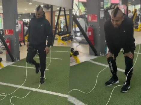 El doloroso método de entrenamiento al que se somete Arturo Vidal