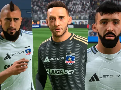 Así se ven los jugadores de Colo Colo en el nuevo FC 26