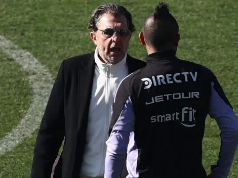 La reacción de Mosa a las dudas de Vidal sobre continuar en Colo Colo