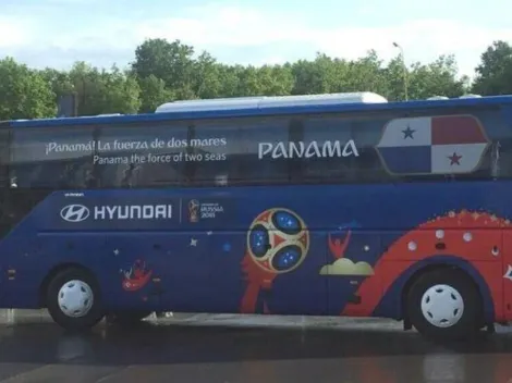 Llego el bus que transportará a la Selección de Panamá a Saransk