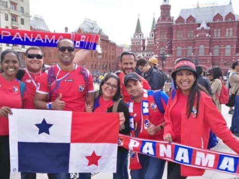 Panamá celebra con su Marea Roja en Rusia