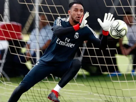 Keylor Navas fue sorprendido por una leyenda del cine