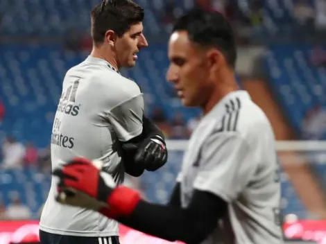 Courtois debuta en Girona y se acabó la titularidad de Keylor