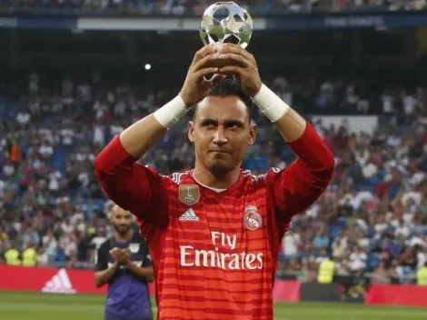 Courtois salió a hablar de "polémica" con Keylor