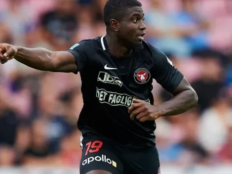 Mayron George jugó así en la goleada del Midtjylland