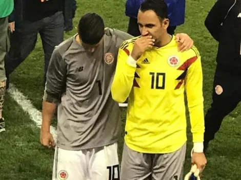 Keylor se reencontró con este viejo amigo y cambió camisetas