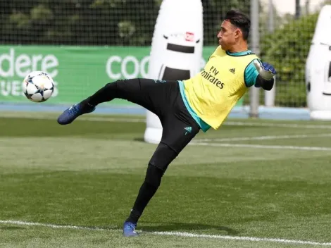 Keylor demuestra que no se rinde en retomar su titularidad