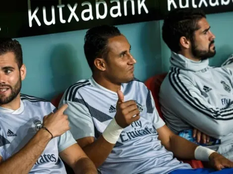 Keylor sería acompañado por Isco entre las bajas de enero