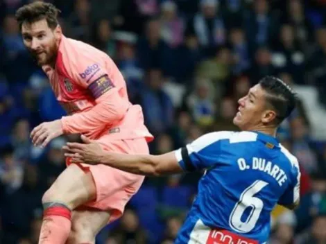 Óscar Duarte confiesa que Messi "es incontrolable"